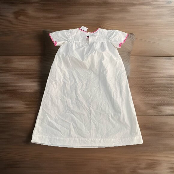 New J Crew Crewcuts Girls Dress Embroidered Floral White Size 16 NWT - Picture 3 of 3